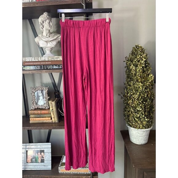 Bondi Born Geneva Modal Silk Pants Mulberry Pink Womens Size Medium - Picture 4 of 6